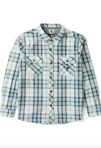 Eco-zy LS Polar Flannel - Vintage White