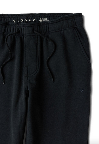 Solid Sets Eco Elastic Sweatpant - Black