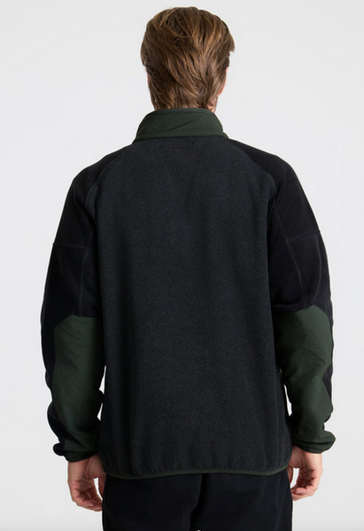 Campover Fleece Mock Hoodie - Onyx