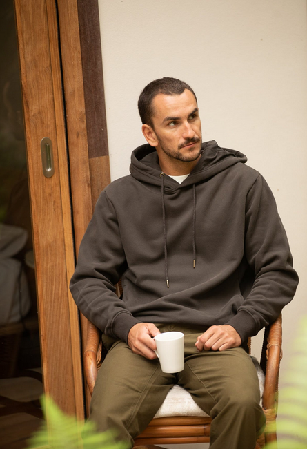 Classic Fleece Hood - Black
