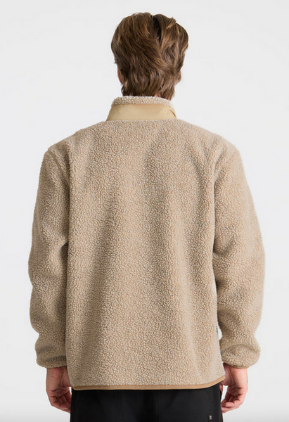 Campover Fleece Zip Hoodie - Khaki