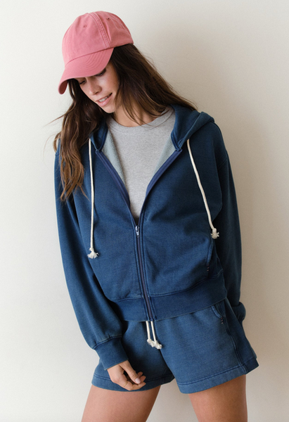 Cloud 9 Fleece Full-Zip Hoodie - indigo