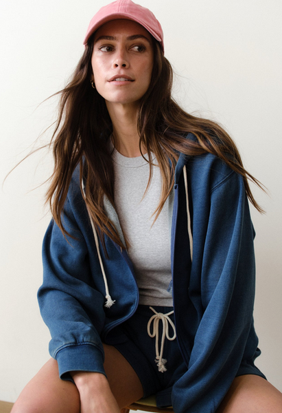 Cloud 9 Fleece Full-Zip Hoodie - indigo