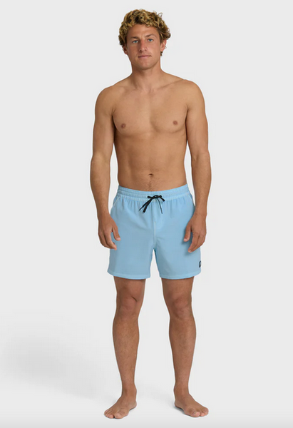 Every Other Day Wave Washed Layback 16" Trunks - Corydalis Blue