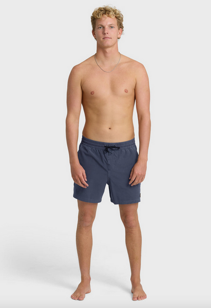 Every Other Day Wave Washed Layback 16" Trunks - Graystone