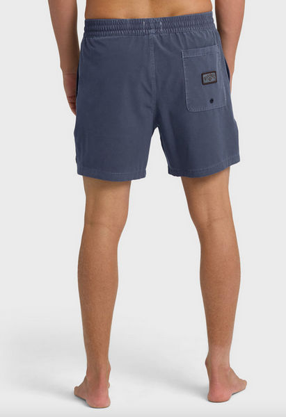 Every Other Day Wave Washed Layback 16" Trunks - Graystone