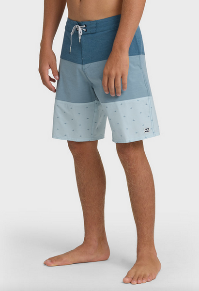 Tribong Lo Tide 19" Boardshorts - Blue Fog