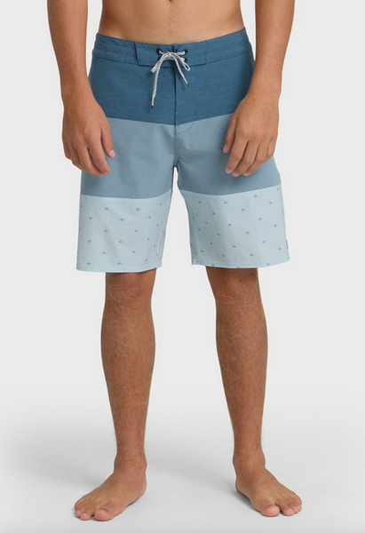 Tribong Lo Tide 19" Boardshorts - Blue Fog
