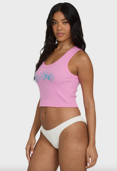 Newly Found Tank Top - Party Pink