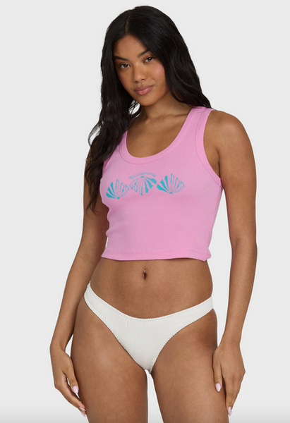 Newly Found Tank Top - Party Pink