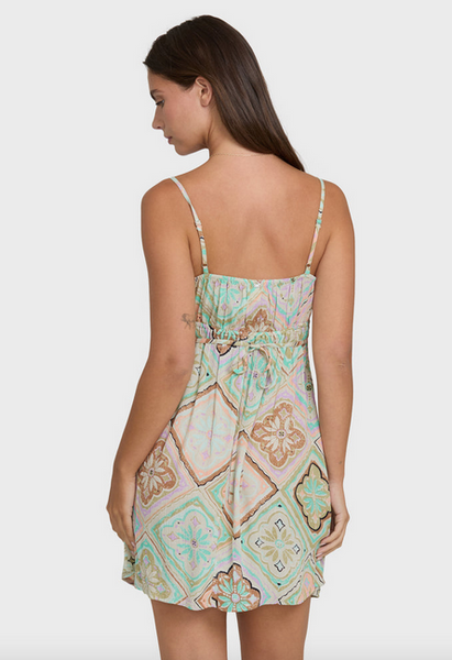 Dreaming Of Sun Mini Dress - Cactus