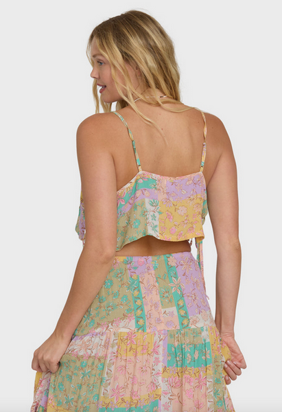 Just A Girl Tank Top - Vintage Violet