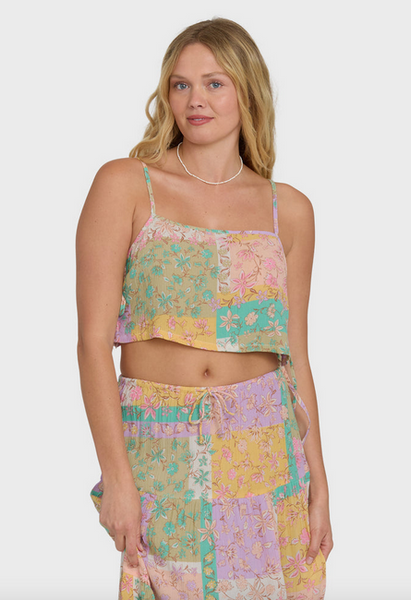 Just A Girl Tank Top - Vintage Violet