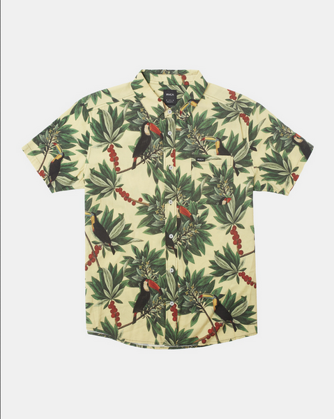 Pandemonium Short Sleeve Shirt - Banana