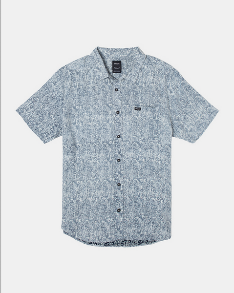 Daze Short Sleeve Shirt - Moody Blue