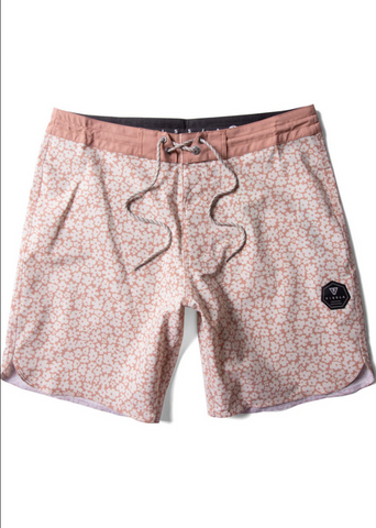 Cut Up 17.5" Boardshort - Clay