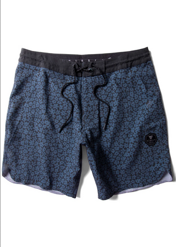 Cut Up 17.5" Boardshort - Ocean Blue