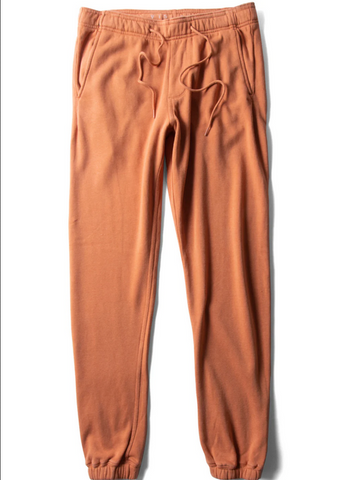 Solid Sets Eco Elastic Sofa Surfer Sweatpant - Guava