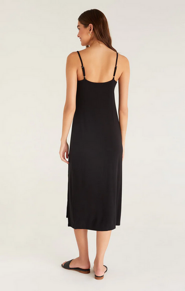 Cora Midi Dress - Black
