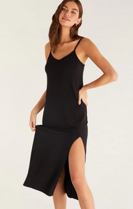 Cora Midi Dress - Black