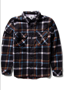Eco-Zy Ls Polar Flannel - Black