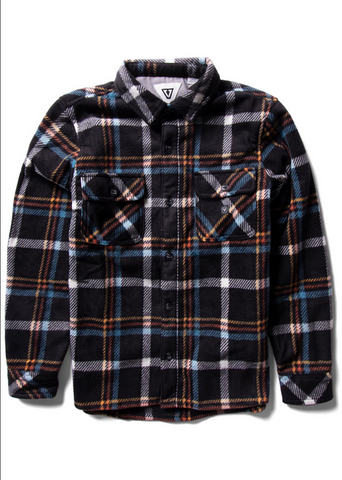 Eco-Zy Ls Polar Flannel - Black