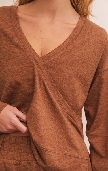 Ultra Soft Reversible Top - Heather Penny