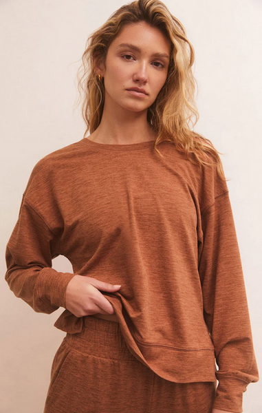Ultra Soft Reversible Top - Heather Penny