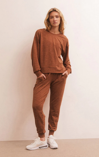 Ultra Soft Reversible Top - Heather Penny