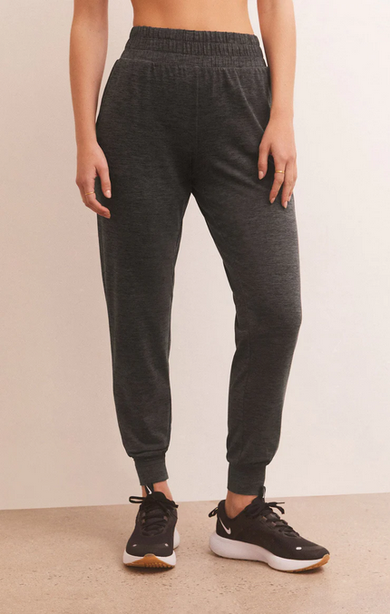 Ultra Soft Daytime Jogger - Heather Black