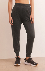 Ultra Soft Daytime Jogger - Heather Black