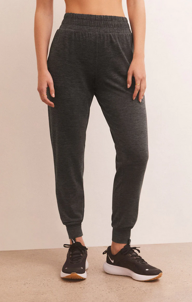 Ultra Soft Daytime Jogger - Heather Black