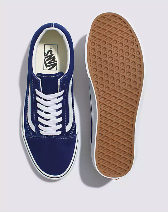 Blue metallic vans cheap