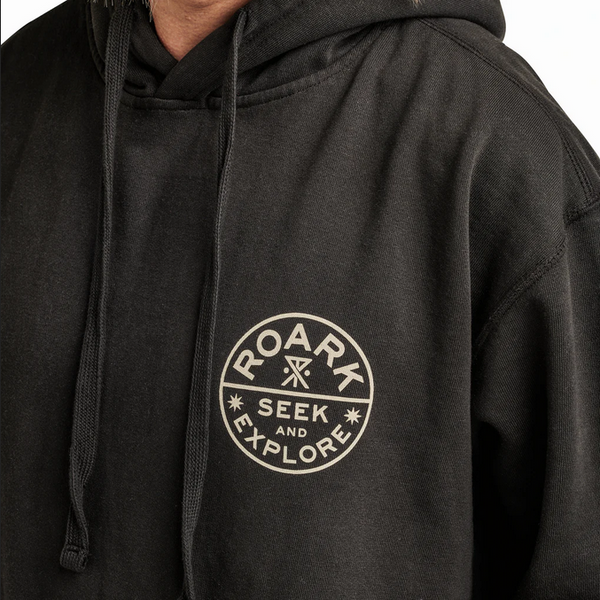 Branded Seek And Explore Hoodie - Black