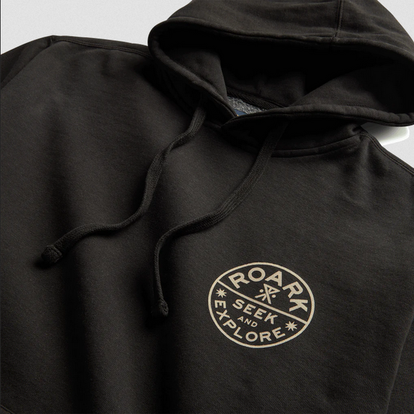 Branded Seek And Explore Hoodie - Black