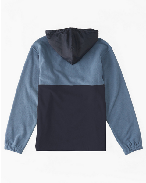 A/Div Boundary Hooded Half-Zip Pullover - North Sea