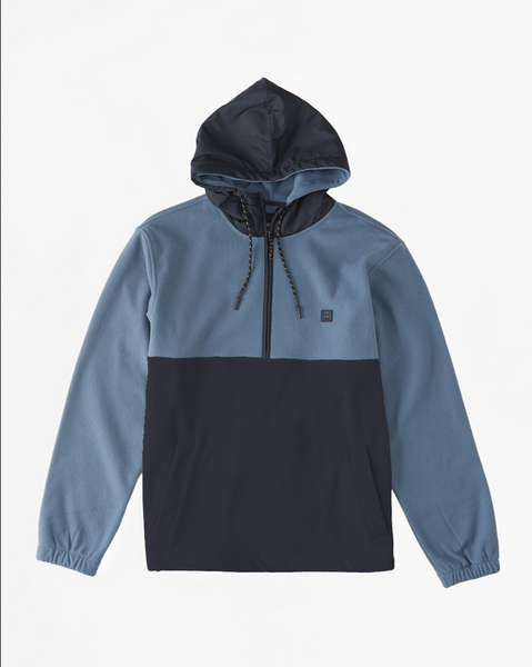 A/Div Boundary Hooded Half-Zip Pullover - North Sea