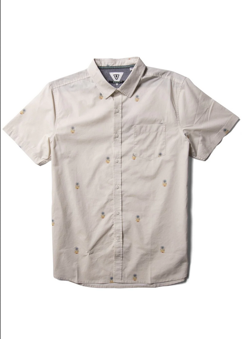 Fired Up Eco Ss Shirt - Bone