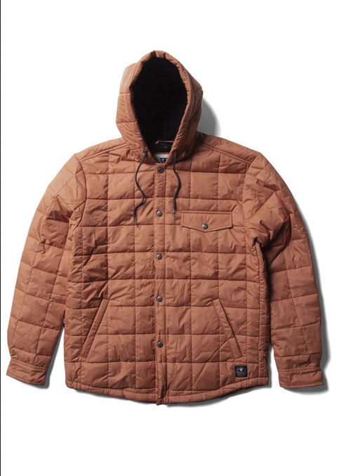 Cronkite Ii Eco Hooded Jacket - Terracotta