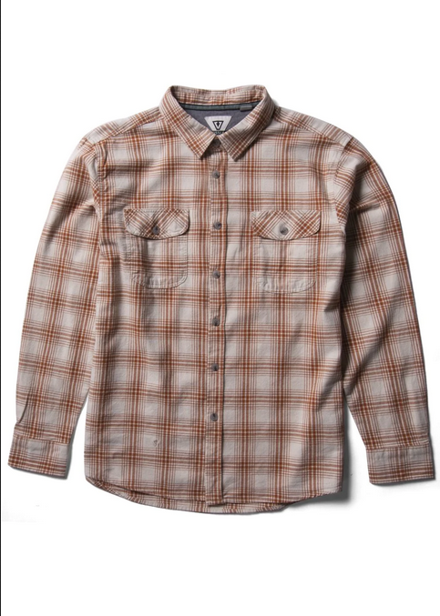 Central Coast Eco LS Flannel - Bone