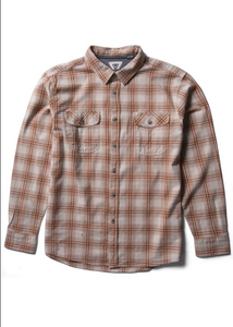 Central Coast Eco LS Flannel - Bone