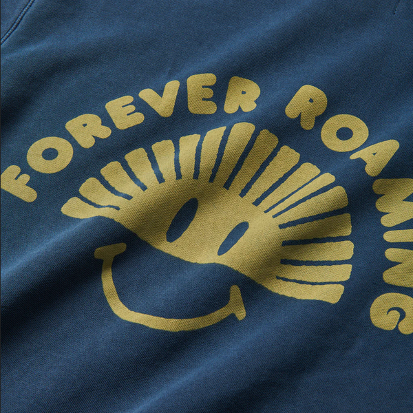 Forever Roaming Hoodie - Dark Indigo