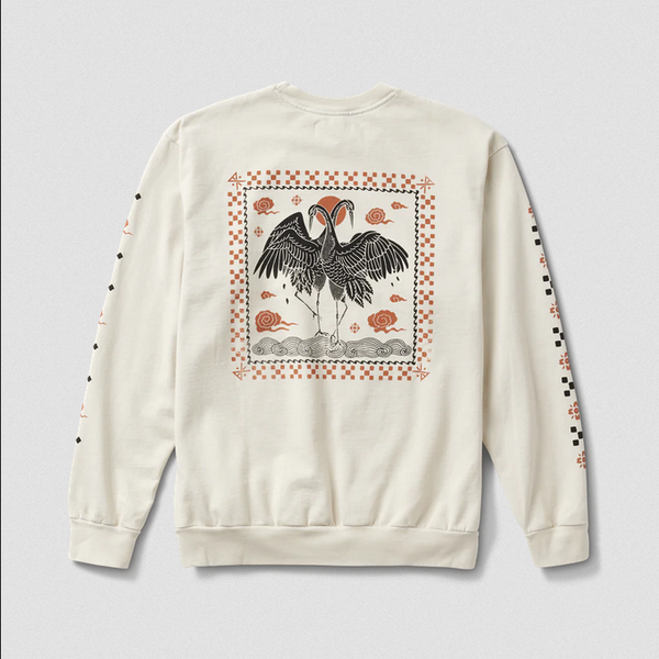 Cranes Sweatshirt - Stone