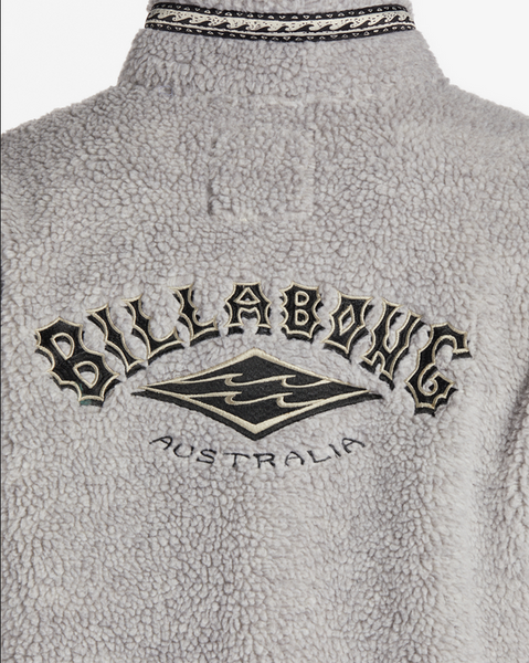 Boundary Tombstone Mock-Neck Sweatshirt - Oatmeal Heather