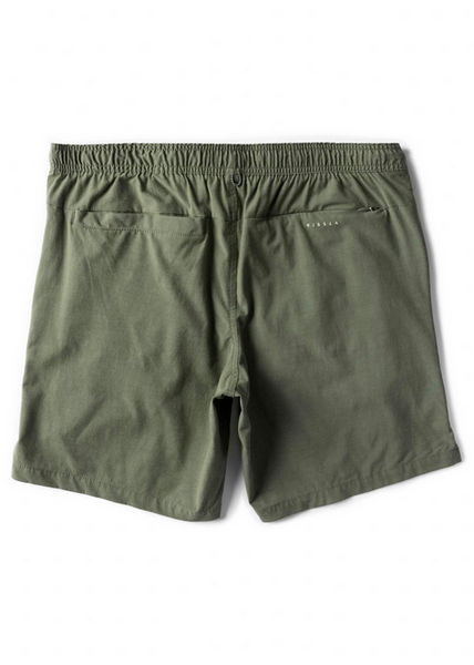 Alto 18" Elastic Walkshort - Vintage Green