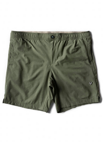 Alto 18" Elastic Walkshort - Vintage Green