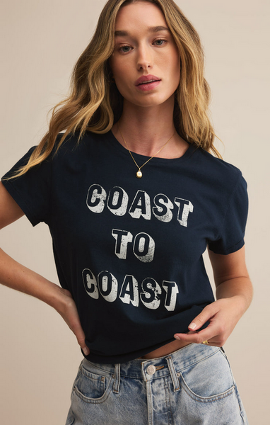 Coast Tourist Tee - Eclipse