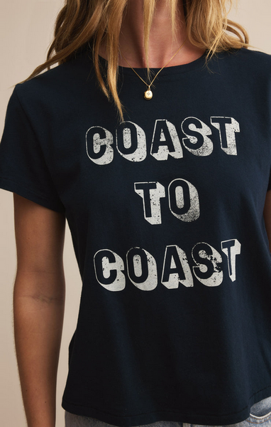 Coast Tourist Tee - Eclipse