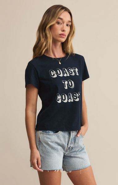 Coast Tourist Tee - Eclipse