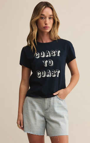 Coast Tourist Tee - Eclipse